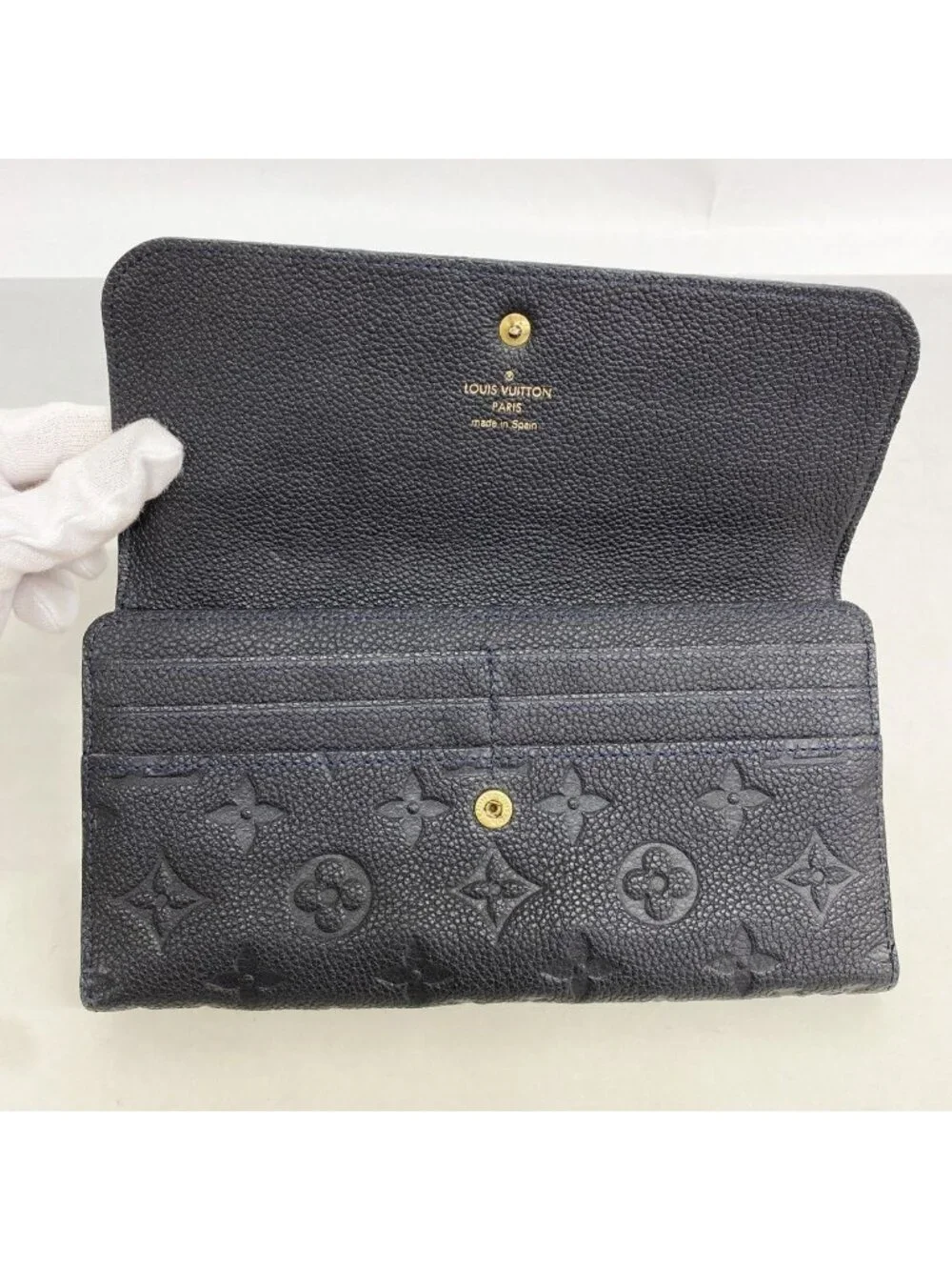 Louis Vuitton Trifold Wallet Monogram Empreinte Portefeuille Virtuose Infini